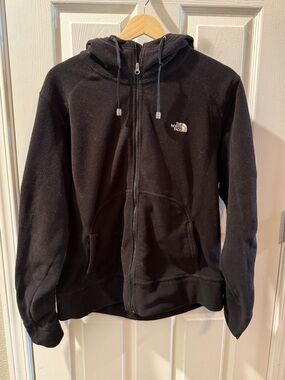 The North Face Black TKA Micro Fleece Jacket